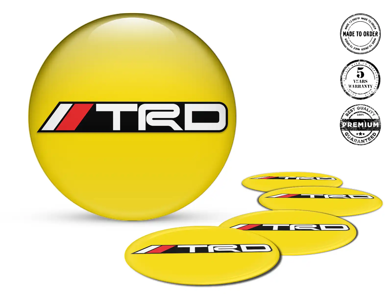 Toyota TRD Emblemas de Rueda Pro Nexus Racing Plasma